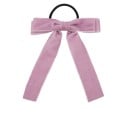 Gumička do vlasů s mašlí Polyester samet 6
