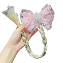 Gumička pour cheveux avec une extension pour enfants 33