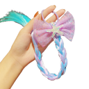 Gumička pour cheveux avec une extension pour enfants 66