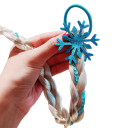Gumička pour cheveux avec une extension pour enfants 13