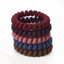 Gumières mates pour cheveux - 5 pcs 2