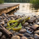 Gummibait Krebs 4 cm 0,9 g Pakke med 20 stk Bløde agn med salt og glimmer Til fin fiskeri efter rovfisk 5