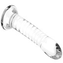 Gummidildo Größe L in Penisform mit Saugnapf, wasserdicht, flexibel, weich, realistisches Design, pflegeleicht, sichere Aufbewahrung, diskrete Verpackung 1
