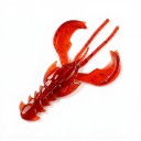 Gummifische Krebs 4 cm 0,9 g Verpackung 20 Stück Weiche Köder mit Salz und Glitzer Für feines Angeln auf Raubfische 9