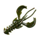Gummifische Krebs 6,5 cm 1,36 g Verpackung 10 Stk Weiche Köder mit Salz und Glitzer Für das Angeln auf Raubfische am Grund 12