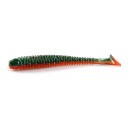 Gummifische Ring Shad 8 cm 2,6 g Verpackung 10 Stück Weiche Köder mit Salz und Mikrorillen Für das Angeln auf Raubfische 14