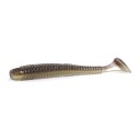 Gummifische Ring Shad 9,7 cm 4,7 g Verpackung 6 Stück Weiche Köder mit Salz und Mikro-Rillen Für das Angeln auf Raubfische 28