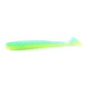 Gummifische Ring Shad 9,7 cm 4,7 g Verpackung 6 Stück Weiche Köder mit Salz und Mikro-Rillen Für das Angeln auf Raubfische 7