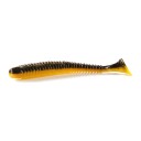 Gumosas ring shad 8 cm 2,6 g Embalagem 10 un Múmias macias com sal e microcanalizações Para pesca de predadores 23