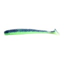 Gumosas ring shad 8 cm 2,6 g Embalagem 10 un Múmias macias com sal e microcanalizações Para pesca de predadores 22