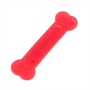 Gumová kost pre psov odolná proti hrýzaniu masážne hroty čistenie zubov tréning aport 15 x 4 cm viac farieb 5