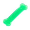 Gumová kost pre psov odolná proti hrýzaniu masážne hroty čistenie zubov tréning aport 15 x 4 cm viac farieb 7
