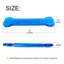 Gumová kost pre psov odolná proti hrýzaniu masážne hroty čistenie zubov tréning aport 15 x 4 cm viac farieb 2