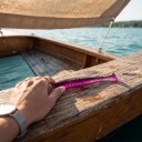 Gumové peixes ring shad 6,3 cm 1,4 g Embalagem 20 un Múmias macias com sal e microcanaletas Para pesca de predadores 5