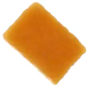 Gumový čistič na skateboard kompaktní blok 5 x 3,5 x 1 cm gumový žlutý pro čištění gripu a povrchu desky 4
