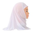 Gyerek hidzsáb lányoknak 50 cm pamutból mindennapi viselethez iskolába és szabadidőre kényelmes fejfedő 2