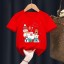Gyermek póló karácsonyi motívummal T2520 3