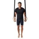 Gymnastické kruhy 28 mm pár s popruhmi 5,1 m a očíslovanými značkami pre nastavenie výšky na kalisteniku, crossfit a posilňovanie s vlastnou váhou 3