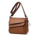 Γυναικεία δερμάτινη τσάντα crossbody M750 5