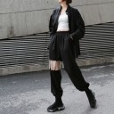 Γυναικεία jogger παντελόνια με πέρλες 3