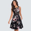 Γυναικεία μίνι φόρεμα χωρίς μανίκια A2501 8