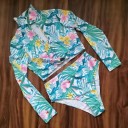 Γυναικεία μπικίνι με μακριά μανίκια P727 1