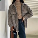 Γυναικεία oversize πουκάμισο P1630 1