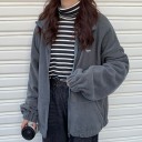 Γυναικεία oversized φούτερ P1458 4