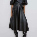 Γυναικεία φούστα με ψηλή μέση A1 1