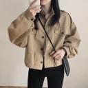 Γυναικεία φθινοπωρινή μπουφάν P1628 3