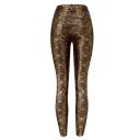 Γυναικεία skinny παντελόνια με σχέδιο φιδιού 2