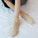 Γυναικείες κάλτσες με βολάν 1