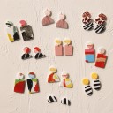 Γυναικείες κρεμαστές σκουλαρίκια G1116 2