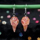 Γυναικείες κρεμαστές σκουλαρίκια G1374 7