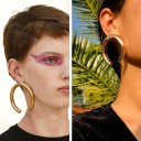 Γυναικείες κρεμαστές σκουλαρίκια G355 4