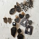 Γυναικείες κρεμαστές σκουλαρίκια G455 1