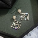 Γυναικείες κρεμαστές σκουλαρίκια G589 5