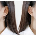 Γυναικείες κρεμαστές σκουλαρίκια R21 5