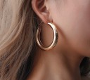 Γυναικείες κυκλικές σκουλαρίκια G1309 1