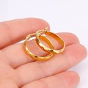 Γυναικείες κυκλικές σκουλαρίκια G1434 9