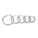 Γυναικείες κυκλικές σκουλαρίκια R24 4