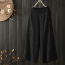 Γυναικείες φαρδιές παντελόνες plus size 2