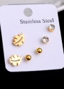 Γυναικείες σκουλαρίκια 3 ζεύγη G803 16