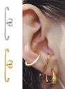 Γυναικείες σκουλαρίκια A1648 2