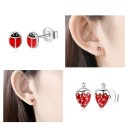 Γυναικείες σκουλαρίκια τύπου πεταλούδα G181 1