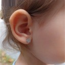 Γυναικείες σκουλαρίκια τύπου πινέζα G1165 1