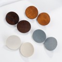 Γυναικείες ξύλινες σκουλαρίκια G1151 2