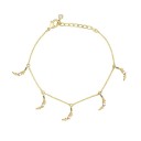 Γυναικείο βραχιόλι αλυσίδας με κρεμαστά φρούτα 5