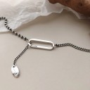 Γυναικείο βραχιόλι αλυσίδας με μπίλιες 4