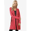 Γυναικείο cardigan με τσέπες A2195 6